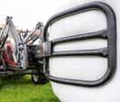 Samtliga modeller har två hydraulcylindrar. Modellerna 170 till 210 har 15 % större cylindrar. 210 är försedda med förstärknings balkar i överdelen.