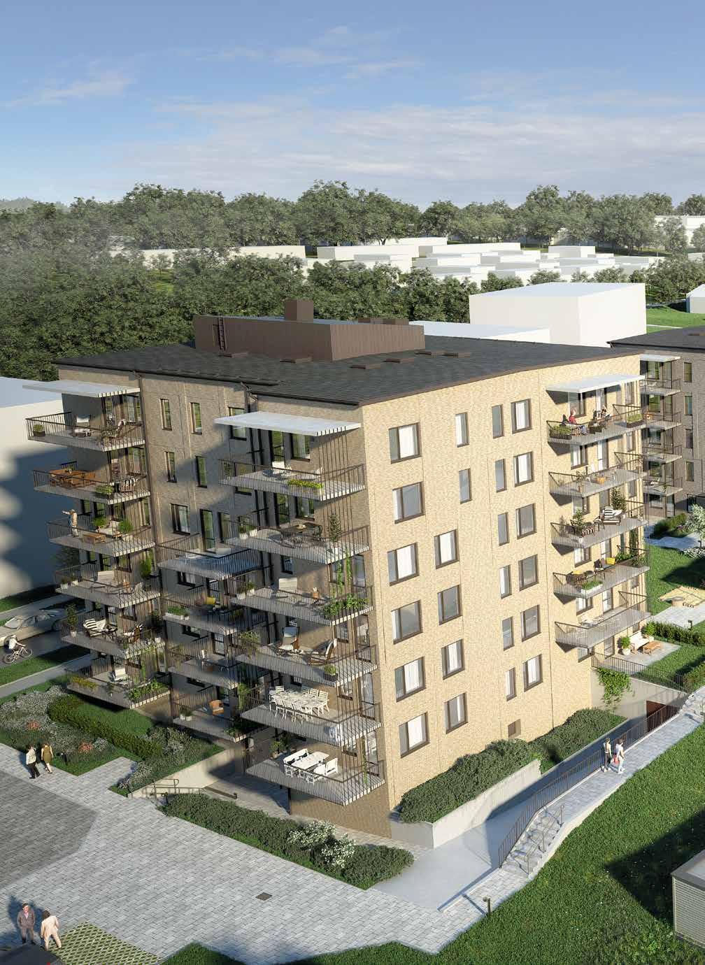 Picknick Utgivningsdatum Oktober 8 Tillträde Kvartal, Byggherre Brf Picknick Totalentreprenör JM AB Arkitekt White