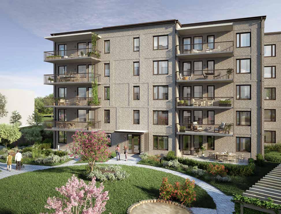 Picknick I Vipeholmsparken i Lund skapar vi bostäder för dig som vill bo i gröna omgivningar, bekvämt nära centrum men på behörigt avstånd från trängsel och trafik i stadskärnan.