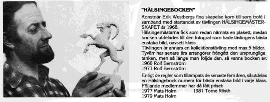 HÄLSINGEMÄSTERSKAPET 50-årsjubilérade älsingemästerskapet startade 1968 på initiativ av Sven-Mikael Mickelsson.