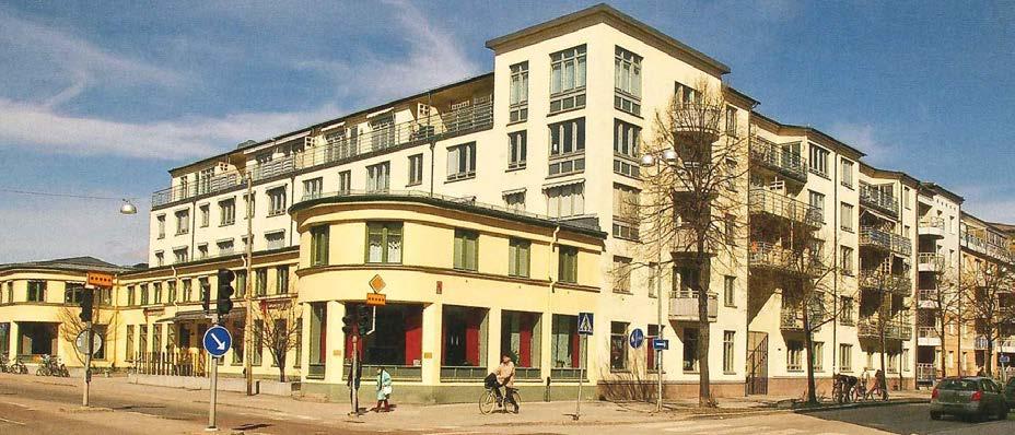 den tiden i en våning och användes som lagerlokal. Den gamla f.d. Philipssons bilhall (ursprungligen Åhléns bilfirma ritad av Gunnar Leche), som finns i korsningen Väderkvarnsgatan S:t Persgatan, är