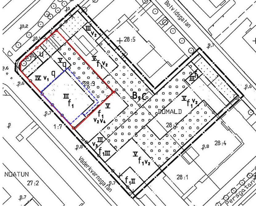 Gällande detaljplan För området gäller Detaljplan för del av kvarteret Domald, laga kraft 2004-04-27.