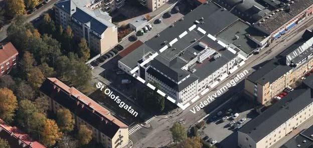 Fastigheten ägs av Bergsporten AB och är 2 263 kvm stor, det aktuella planområdet är ca 790 kvm stort.
