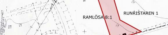 5(9) 202/2007 Utsnitt av stadsplan för Ättekulla området från 1965 Pl 7641 I norr angränsar planområdet till ett område som