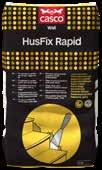 Inom- och utomhusbruk. HusFix Rapid För fyllning av hål/sprickor, mindre reparationer mm på golv, vägg och tak.