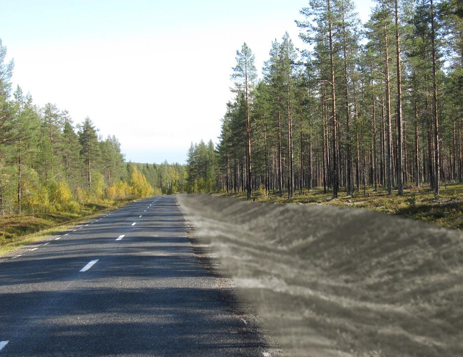 Till exempel lokalt grundare diken, jordtäckning och grässådd i slänter, återplantering av häckar i samråd med fastighetsägare.