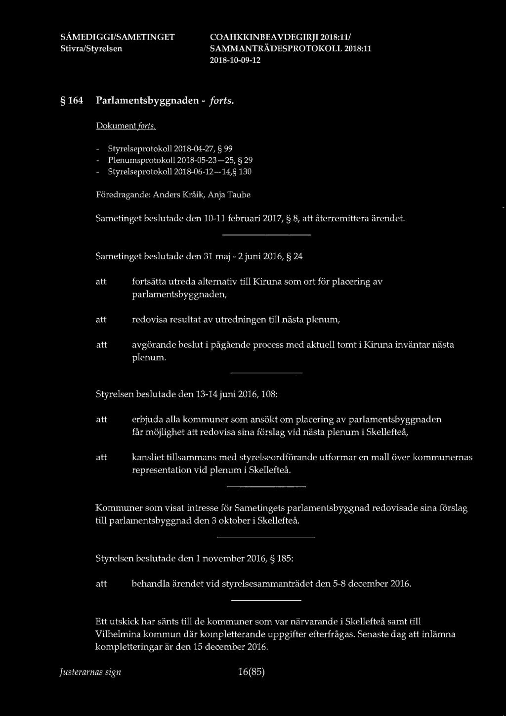 164 Parlamentsbyggnaden - forts.