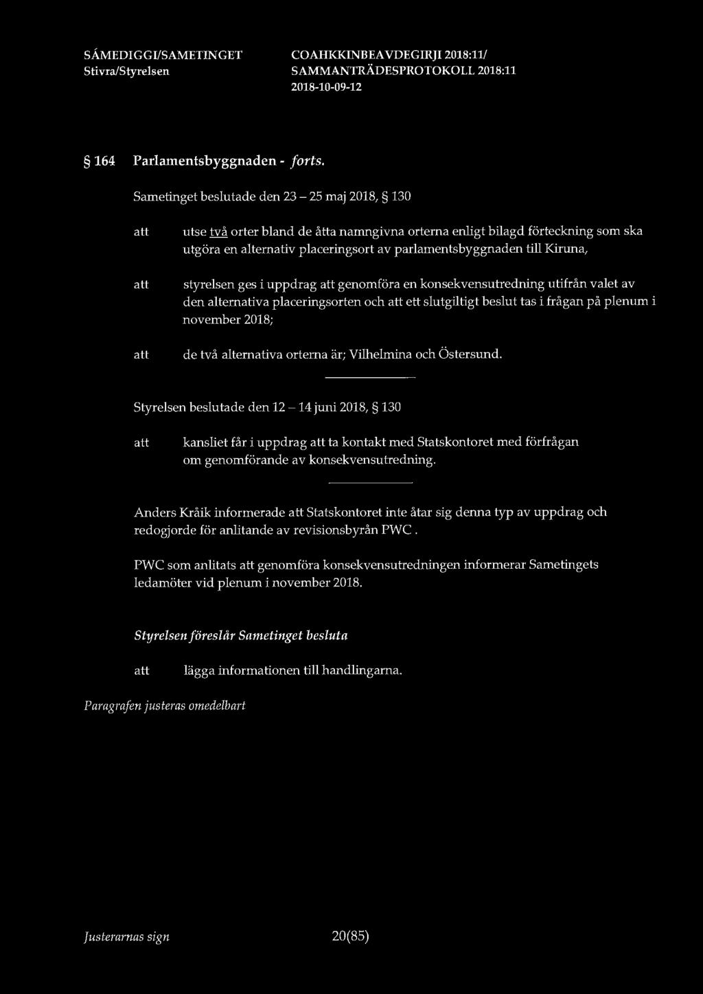 164 Parlamentsbyggnaden - forts.