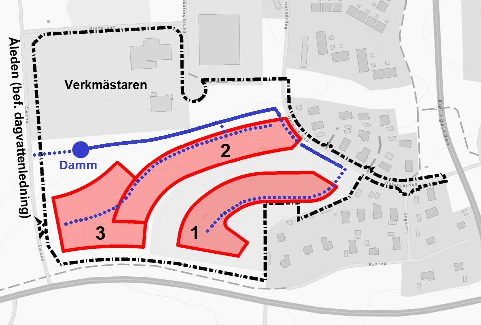 Kullingsleden komma att bebyggas med bostäder och marken närmast Säveån tillgängliggöras för rekreation.