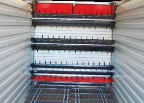 lely TIGO Lely Tigo PR D perfekt utmatning Alla Tigo PR D-fordon är som standard utrustade med två spridningsvalsar (tre som
