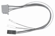 skärm 7 612 001 071/072) vit 8 604 492 513 Anslutningsledning (fack C1) 0,3 m 8 604 492 514