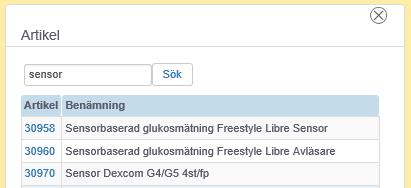 Produktkatalogen är en fristående PDF som uppdateras av produktkoordinator på Hjälpmedel Skåne. Du hittar den under fliken Produkt.