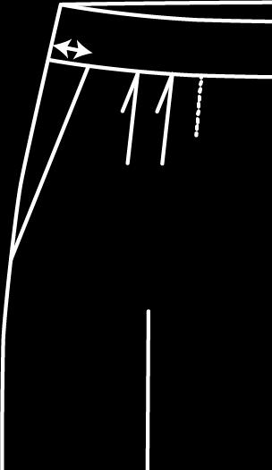 Pocket within seam placement,