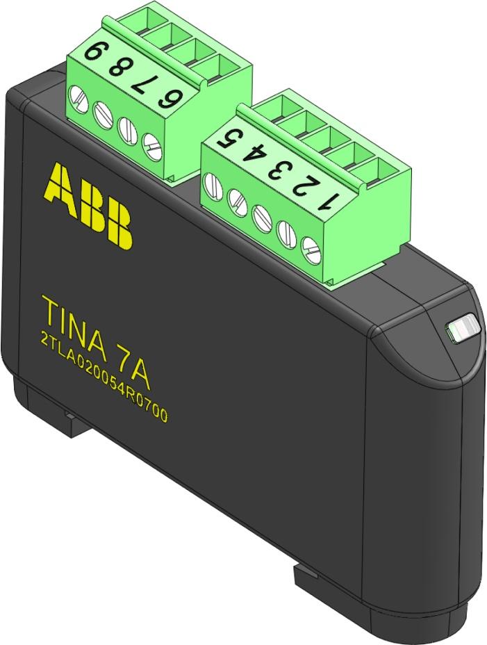 Bruksanvisning i original Tina 7A Anpassningsenhet ABB Jokab