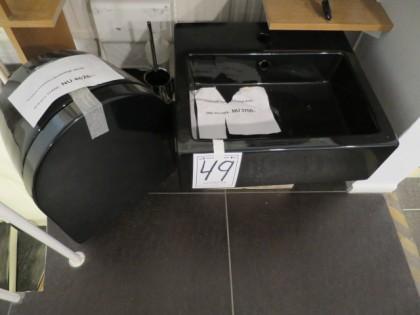 Vägghängd toalettstol Flamina utan