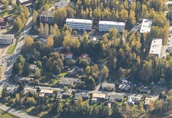 3.3 Den byggda miljön Planområdet ligger i centrumtätorten Smedsby i Korsholms kommun.