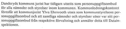 delegerar denna typ av ärenden att i fortsättningen beslutas av