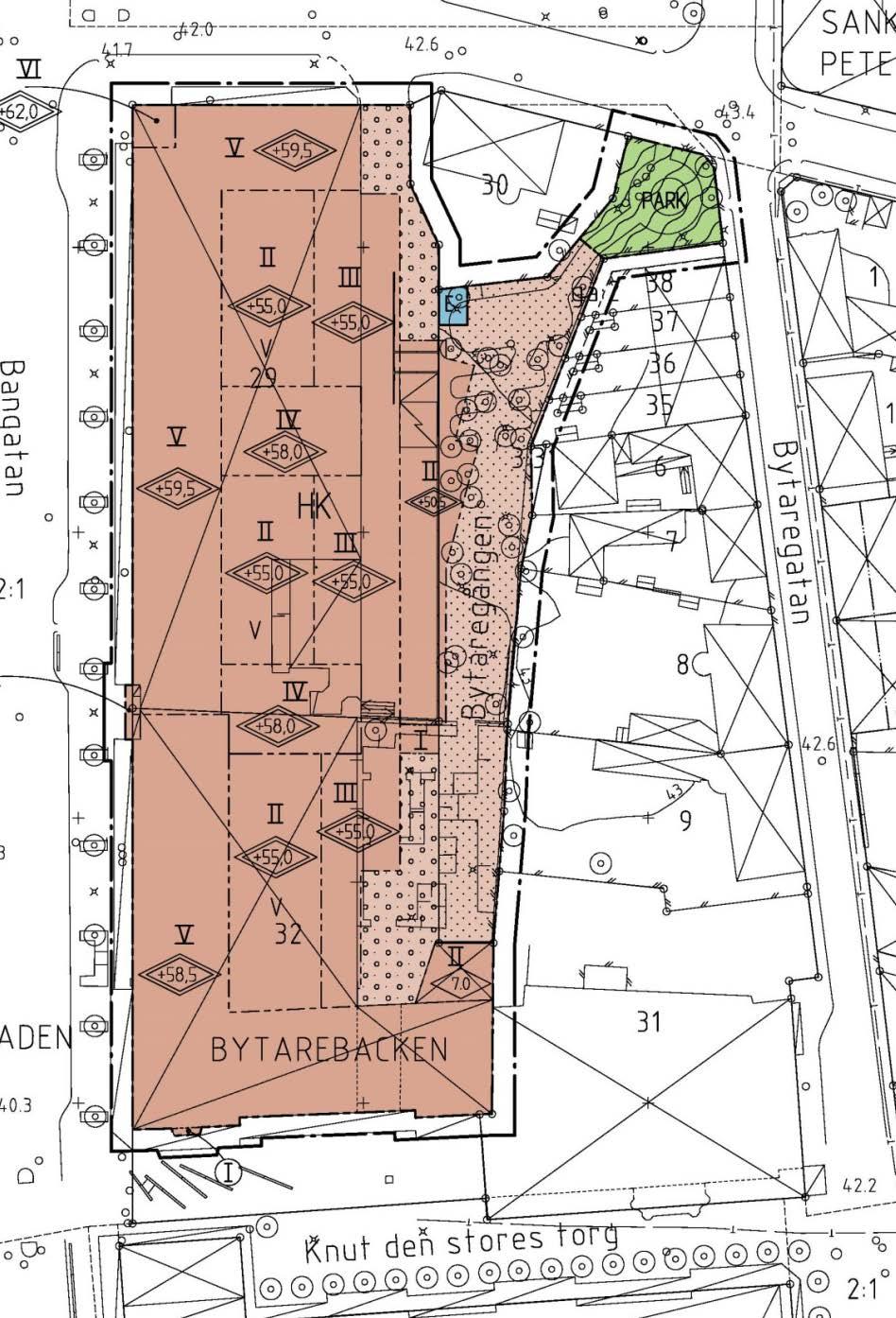 FÖRUTSÄTTNINGAR Tidigare ställningstaganden Översiktliga planer Enligt ÖPL-2010 ska området förtätas.