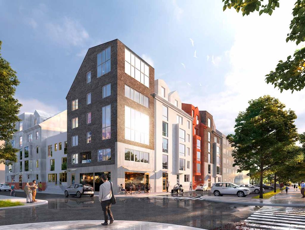 y från odsgatan/orra Promenaden. ORRPI TOWHOU Totalt 56 lägenheter bildar bostadsrättsföreningen tinsen. tt helt unikt stadskvarter för dig som söker ett modernt boende med det lilla extra.
