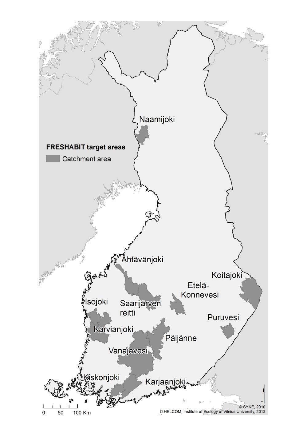 FRESHABIT 2016-2022 Landsomfattande EU-projekt För förbättrandet av vattnens tillstånd och mångformighet Forststyrelsen 30