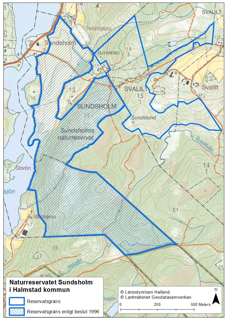 BESLUT 2017-03-08 1 (13) Dnr 511-7335-11 Bildande av naturreservatet Sundsholm i Halmstad kommun