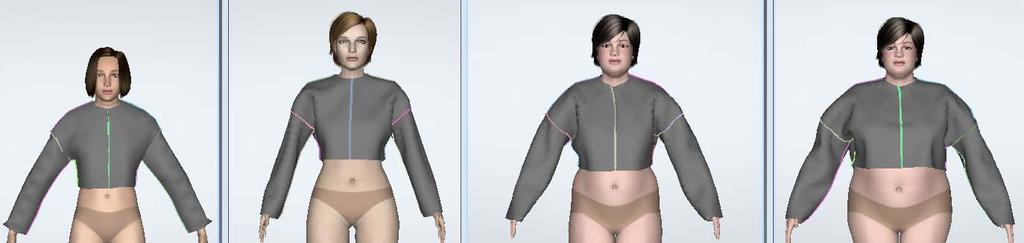 4.3.2 Avprovning 3D Vid avprovning i 3D av modell 1 var den viktigaste informationen den som går att avläsa vid avprovning av 1.3, figur 13.