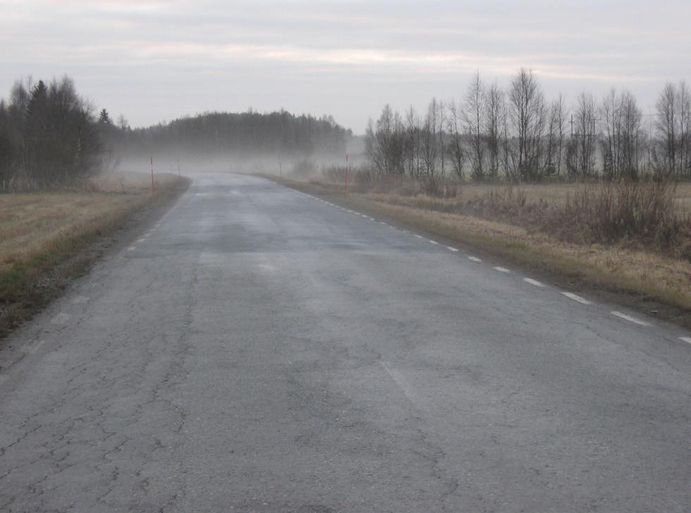 I byn Estersmark ansluter väg 778 mot Burträsk