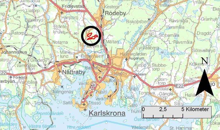 Bakgrund Under våren 2008 blev Karlskrona kommuns detaljplan för del av fastigheten Västra Rödeby 3:1 föremål för samråd.