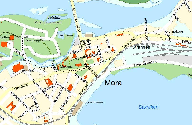 18(45) Informationskartor Vi nyttjar de data som idag finns i våra databaser och gör ett manér och textsättning för produkten informationskarta.