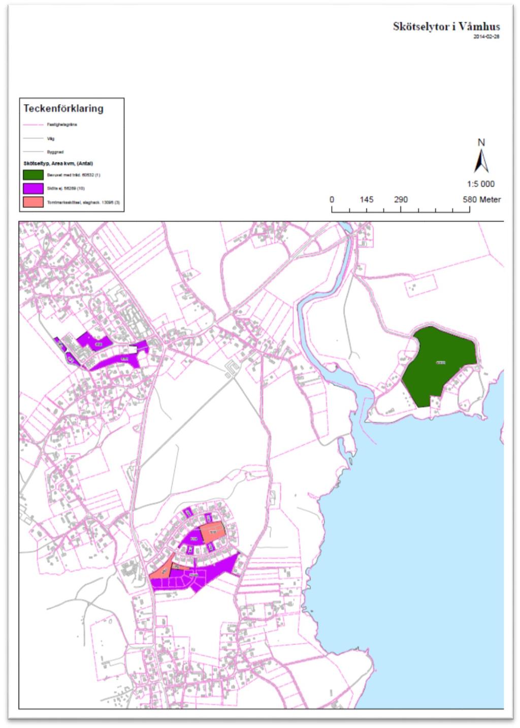 42(45) Arcmap-projekt och PDF-filer lagras i delmappar under : G:\Stadsbygg\KART\Projekt\Mora\Tekniska\Ytinventering 2013\Skötselytor\Områden Mxd-filerna och PDF-filerna har datum i filnamnet som