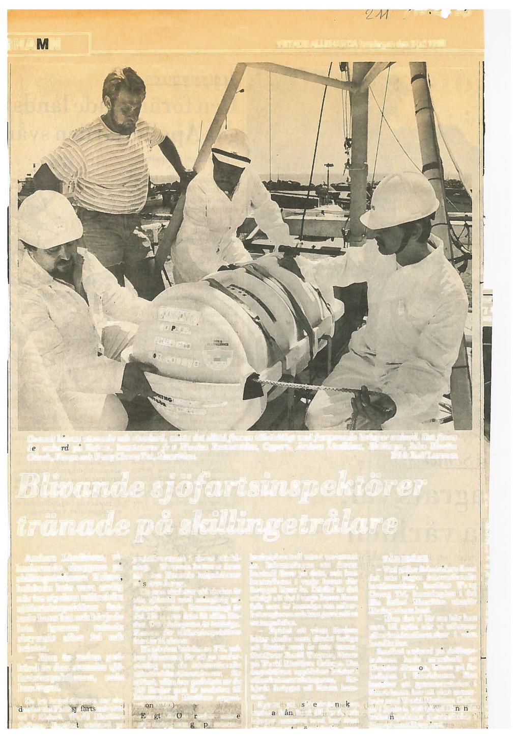 Ryktet Vad Men 4 i FYU.L).O@ HAMN YSTADS ALLEHANDA torsdagen den 3juli 1986 ;j - 117?x Coj 278 In I I -_.;._J.