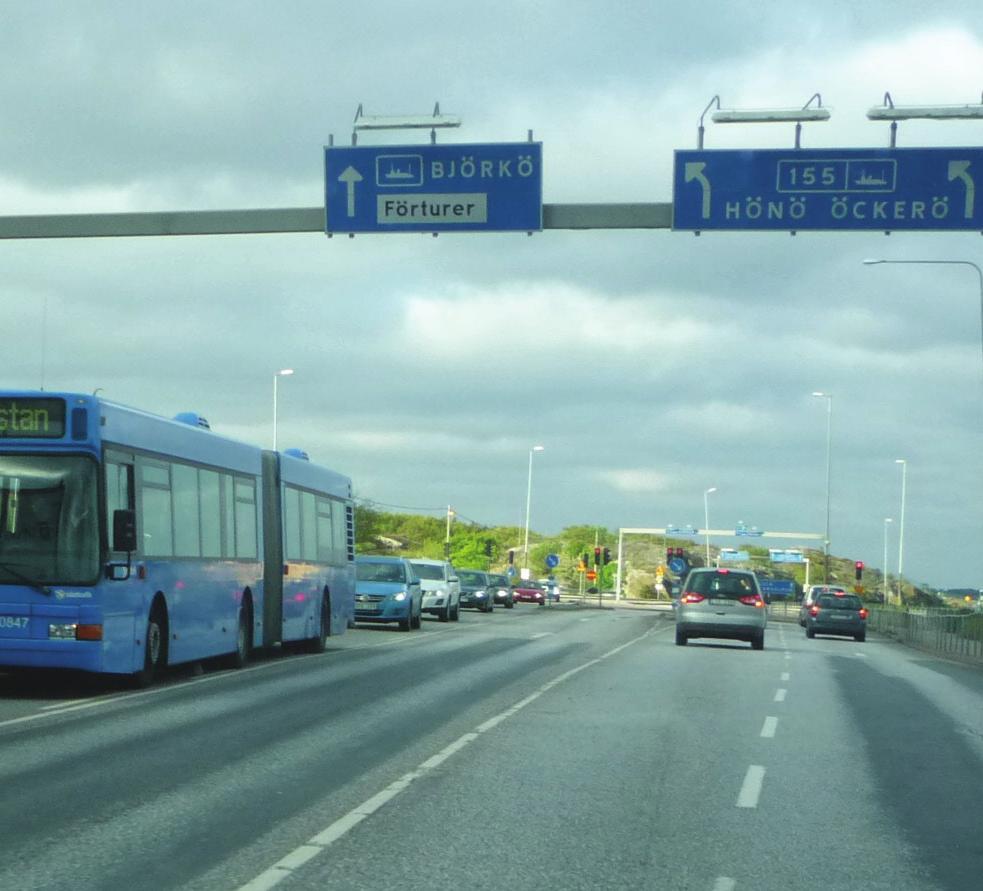 Västsvenska paketet Väg 155 Öckeröleden Delen Lilla Varholmen Göteborgs Stad, Västra