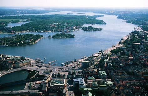 Saltvattenvikar Saltsjön Med Saltsjön avses vattenområdet från Slussen och Strömbron i väster till Blockhusudden i öster.