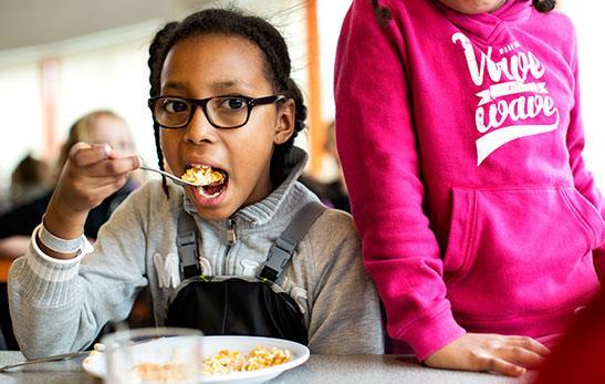 Väl godkänt för skolmåltiden Startworkshop Trädgårdsstadenskolan, Skövde Karl Johan skolan, Göteborg