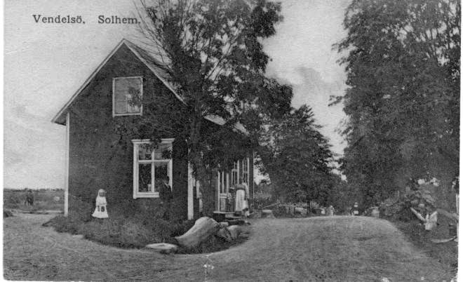 Solhem. Elimkapellet Vykort från ca 1908.