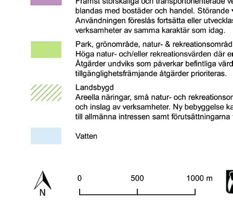 centrala delarna av Borås och skapa en mer