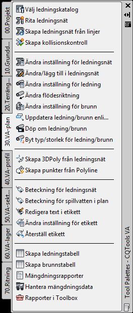 Funktioner för att hantera: o Normalsektion (Assembly) o