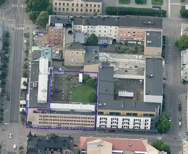 Freja 3 Freja 12 Ungefärligt planområde Freja13 Freja 14 Markägare Fastigheten Freja 13 ägs av Klövern Ett AB.