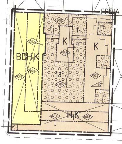 6 Planbeskrivning Detaljplan för del av kv Freja Översiktsplan En av Karlstads fyra stadsbyggnadsprinciper är att förädla och förtäta staden utan att försämra tillgången till grönområden.