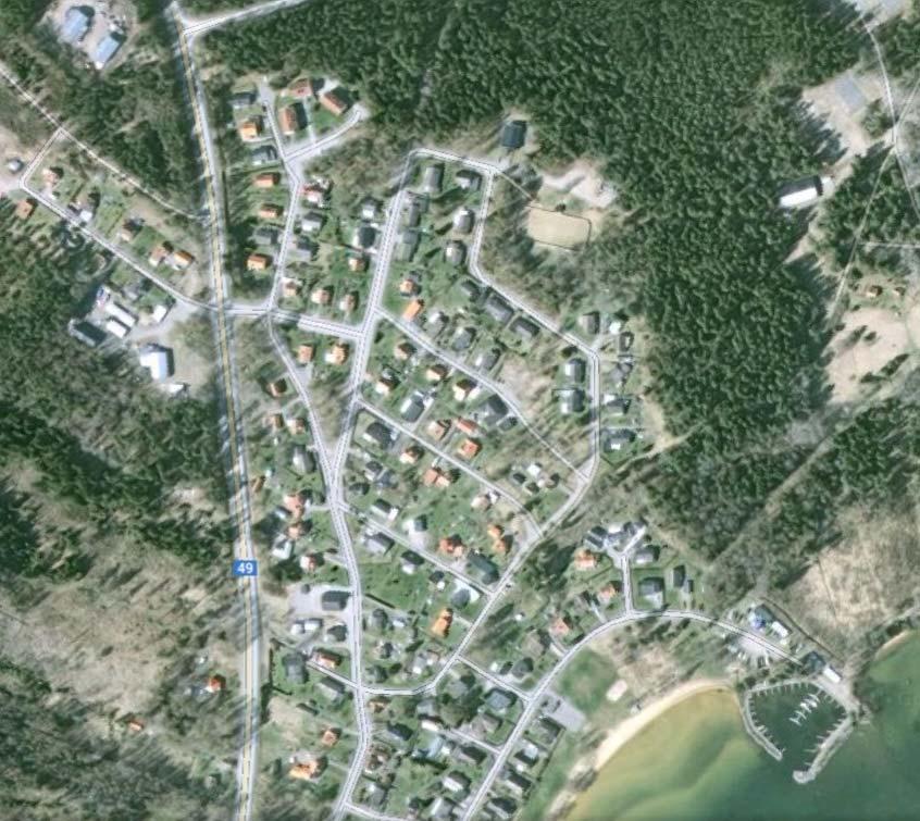 2016-11-14 6(18) FÖRUTSÄTTNINGAR, FÖRÄNDRINGAR OCH KONSEKVENSER Mark, vegetation och vatten Befintliga förhållanden Planområdet ligger utmed Vätterns västra strand och sträcker sig från Hankens hamn