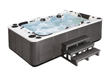 Alpin Genuin spabad Alpin Design 805 Designspa med två liggsäten och mycket massage och avslappning.