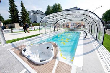 Trainerpoolerna görs med den nya kolfibertekniken Yacht 11,53 * 4.
