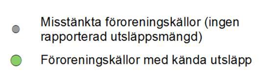 Källor till PFAS i miljön Över 2000 lokala källor Brandövningsplatser Större bränder