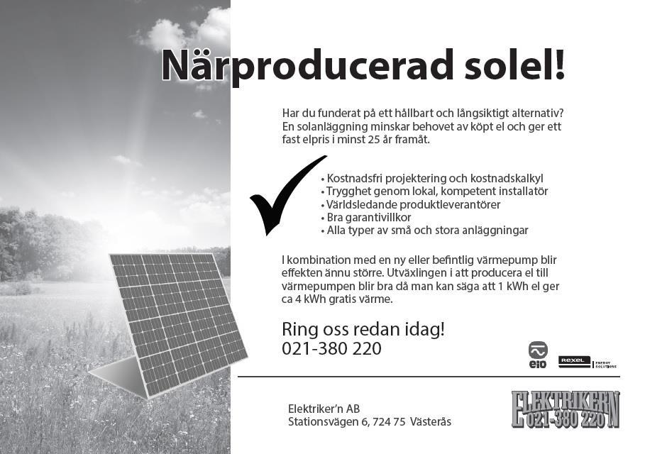 Dingtuna Hafsblad Årgång 19 nr 2, mars och april 2018 sida 15 Agneta och Seve är de stoltaste föräldrarna i Dingtuna!! Tänk vad stolta mina föräldrar blev när jag kom hem till dem kl.