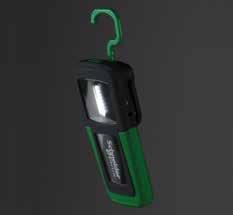Stark magnet > Vridbar, robust krok > Klämma för bälte eller ficka > Bekvämt, ergonomiskt grepp Thorsman Mini 1.5 LED Art.