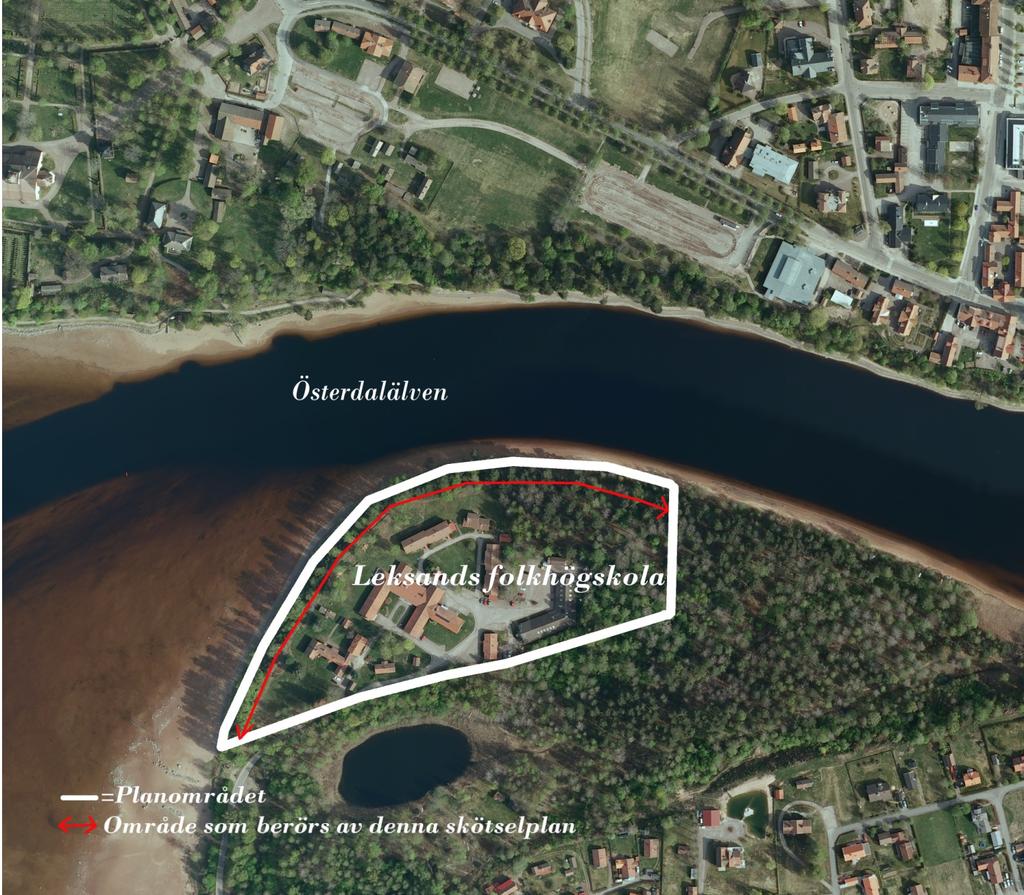 Skötselplan för slänten vid Leksands folkhögskola Framtagen av: Åsa Rydell