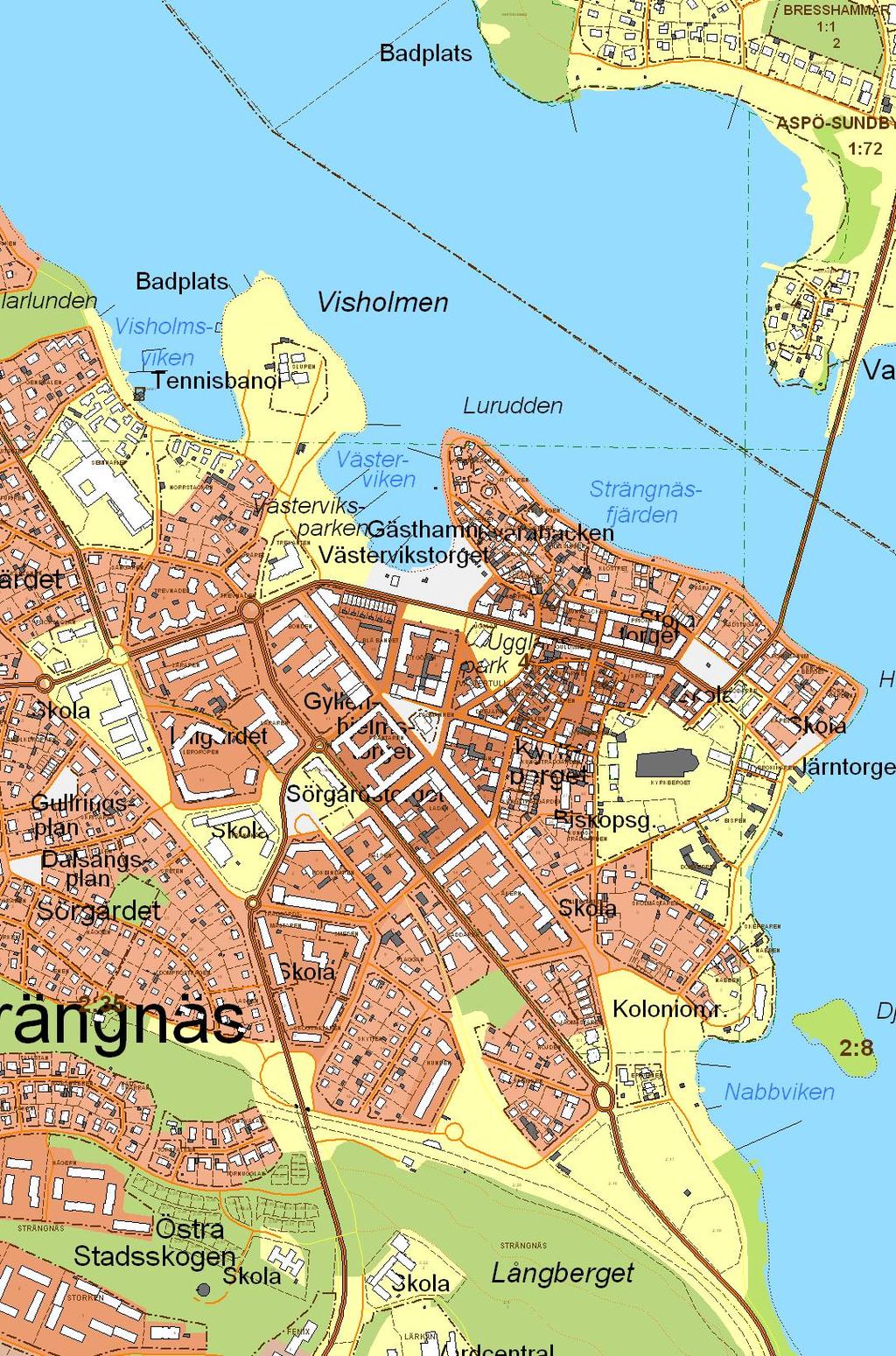 6585788 180735 179375 400 m 6583731 Strängnäs Kommun och Lantmäteriet Skala 1:8000