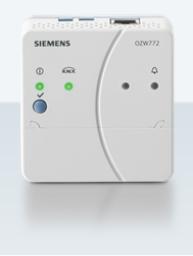 Synco kommunicerande reglersystem (KNX) Automation för små till medelstora byggnader Öppen KNX kommunikation