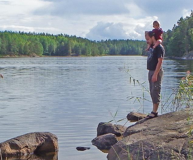 SID 29/33 Figur 15 Utflykter i natur av vildmarksprägel ger återhämtning och naturupplevelse.