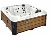 Moderna designspa 3 till 5 personer Alpin 808 Litet designat